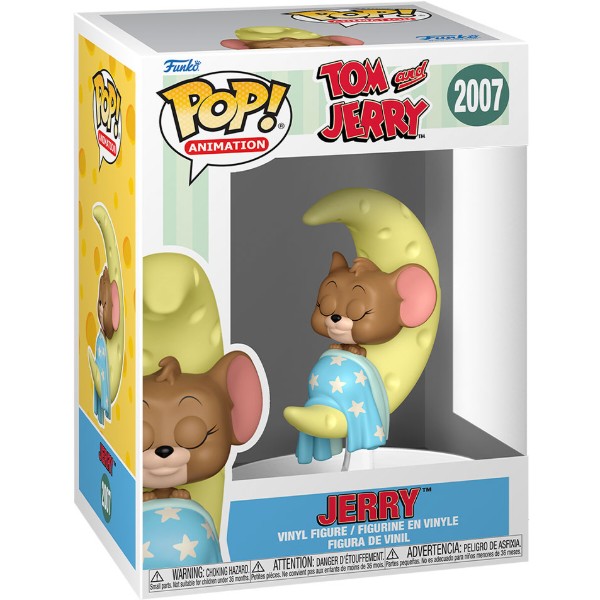 Фото - Колекційна фігурка FUNKO POP! серії Том і Джеррі S4 - ДЖЕРРІ НА СИРНОМУ МІСЯЦІ (86281)